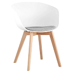 Стул из пластика с мягким сиденьем Eames варинант исполнения - 1 | Loft Concept в Казани