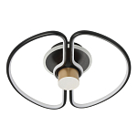 Потолочный светильник черного цвета круглой формы Luke Lampco Tracer Lamp варинант исполнения - 1 | Loft Concept в Казани