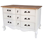 Комод бежевый в стиле Прованс Montmartre Provence Beige Wide варинант исполнения - 1 | Loft Concept в Казани