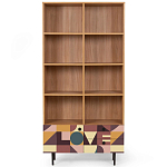 Широкий стеллаж с принтом Elise Rack варинант исполнения - 6 | Loft Concept в Казани