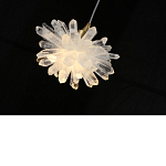 Подвесной светильник с натуральным горным хрусталем Crystal Shimmer варинант исполнения - 4 | Loft Concept в Казани