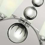 Люстра с матовыми конусными плафонами и декоративными элементами в форме шаров Hinkley варинант исполнения - 16 | Loft Concept в Казани