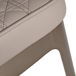 Стул барный светло-серый из экокожи Spectacular High Bar Stool варинант исполнения - 5 | Loft Concept в Казани