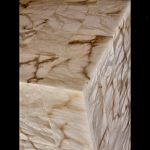 Торшер прямоугольный из натурального камня Calcite Geometry варинант исполнения - 10 | Loft Concept в Казани