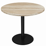 Стол обеденный с круглой столешницей светлый дуб Harris Collection варинант исполнения - 1 | Loft Concept в Казани