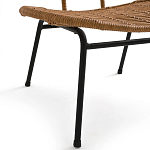 Садовое кресло из искусственного ротанга Mills Rattan Wicker Chair варинант исполнения - 6 | Loft Concept в Казани