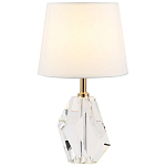Настольная лампа с основанием из хрусталя Manlio Crystal Lampshade Table Lamp варинант исполнения - 1 | Loft Concept в Казани