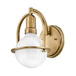 Бра с шарообразной белой лампой и декоративной рамкой Hinkley варинант исполнения - 1 | Loft Concept в Казани