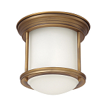 Потолочный светильник для ванных комнат с цилиндрическим стеклянным плафоном и одной лампой Hinkley варинант исполнения - 9 | Loft Concept в Казани