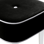 Квадратный мягкий пуф на белых ножках Winton Pouf Square варинант исполнения - 10 | Loft Concept в Казани