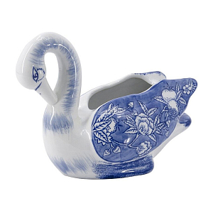 Чаша фарфоровая Лебедь Porcelain Swan