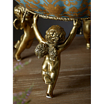 Чаша с орнаментом на бронзовых ножках в виде ангелов Eden Garden варинант исполнения - 7 | Loft Concept в Казани