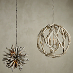 Подвесной светильник круглый в виде веток деревьев Starburst варинант исполнения - 2 | Loft Concept в Казани