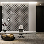 Гипсовая 3D Панель M-06 варинант исполнения - 1 | Loft Concept в Казани