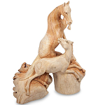 Статуэтка из дерева лошади Animals of the World 25 варинант исполнения - 2 | Loft Concept в Казани