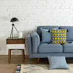 Чехол на подушку с двусторонним принтом и кисточками Ophelia Grove варинант исполнения - 4 | Loft Concept в Казани