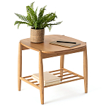 Приставной стол из массива дуба Reyer Side Table варинант исполнения - 2 | Loft Concept в Казани