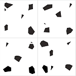 Плитка с узором Осколки варинант исполнения - 1 | Loft Concept в Казани