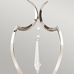 Бра с 2-мя лампами и подвеской из прозрачного стекла Elstead Lighting варинант исполнения - 5 | Loft Concept в Казани