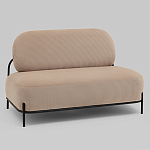 Диван Стоун велюр рельефный бежевый варинант исполнения - 1 | Loft Concept в Казани