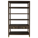 Стеллаж с двумя ящиками Elsa Dreams Walnut варинант исполнения - 5 | Loft Concept в Казани