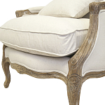 Кресло Ava Classical Armchair beige flax варинант исполнения - 4 | Loft Concept в Казани