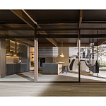 Кухонный гарнитур из массива дерева и металла HI-LINE 6 Dada Engenereed Kitchen варинант исполнения - 2 | Loft Concept в Казани