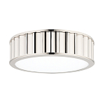 Потолочный светильник с гофрированным серебрянным абажуром Millennium варинант исполнения - 1 | Loft Concept в Казани