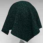 Мебельная ткань Шенилл темно-зеленый цвет 138 см T4-36 варинант исполнения - 2 | Loft Concept в Казани