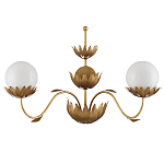 Бра с плафонами в форме шара на стеблях с листьями Whimsical Patterns варинант исполнения - 2 | Loft Concept в Казани