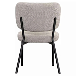 Стул мягкий с серо-бежевой буклированной обивкой Inspiration from Provence варинант исполнения - 4 | Loft Concept в Казани