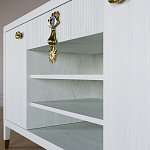 Комод-буфет Elsa Dreams White с открытыми полками   варинант исполнения - 7 | Loft Concept в Казани