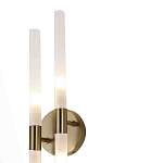 Бра с двумя цилиндрическими матовыми плафонами на круглом основании Delta Light варинант исполнения - 3 | Loft Concept в Казани