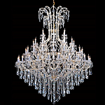 Люстра многоярусная с хрустальными подвесками в классическом стиле Диаметр 180 см Crystal lamps варинант исполнения - 1 | Loft Concept в Казани