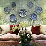 Обои ручная роспись Temple Newsam Mercury Grey варинант исполнения - 4 | Loft Concept в Казани