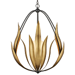 Люстра грушевидной формы с волнистыми листьями Foliage of Leaf Forms варинант исполнения - 2 | Loft Concept в Казани