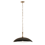 Подвесной светильник с широким куполообразным плафоном Kichler варинант исполнения - 2 | Loft Concept в Казани