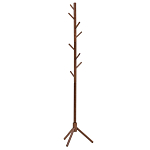 Напольная вешалка из массива бука Branches Hangers Dark варинант исполнения - 1 | Loft Concept в Казани