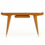 Дизайнерский рабочий стол из массива дерева Gio Ponti D.847.1 Writing Desk варинант исполнения - 3 | Loft Concept в Казани