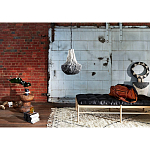 Люстра каплевидной формы украшенная круглыми бусинами Gradient Chandelier Black White варинант исполнения - 1 | Loft Concept в Казани