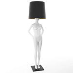 Лампа MANNEQUIN LAMP с абажуром созерцание силуэта варинант исполнения - 1 | Loft Concept в Казани