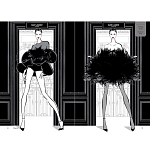 Megan Hess. Elegance варинант исполнения - 5 | Loft Concept в Казани