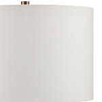 Настольная лампа с фактурным основанием с сочетании белого и зеленого цветов Festoon варинант исполнения - 2 | Loft Concept в Казани