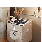 Умная прикроватная тумбочка c зарядкой для телефона Smart Furniture варинант исполнения - 4 | Loft Concept в Казани