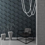 Гипсовая 3D Панель Aura варинант исполнения - 3 | Loft Concept в Казани