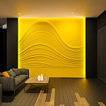 Барельеф BIG WAVE варинант исполнения - 2 | Loft Concept в Казани