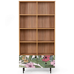 Широкий стеллаж с принтом Elise Rack варинант исполнения - 10 | Loft Concept в Казани