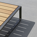 Шезлонг на металлическом каркасе с регулируемой спинкой GUELL Sunbed варинант исполнения - 5 | Loft Concept в Казани