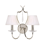 Бра с 2-мя лампами и подвеской из прозрачного стекла Elstead Lighting варинант исполнения - 2 | Loft Concept в Казани