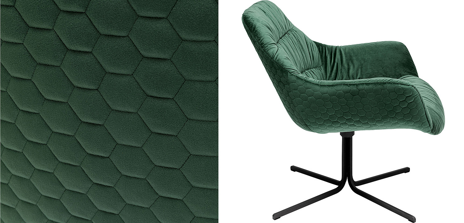 Кресло вращающееся Green Honeycomb - Loft-Concept в Казани